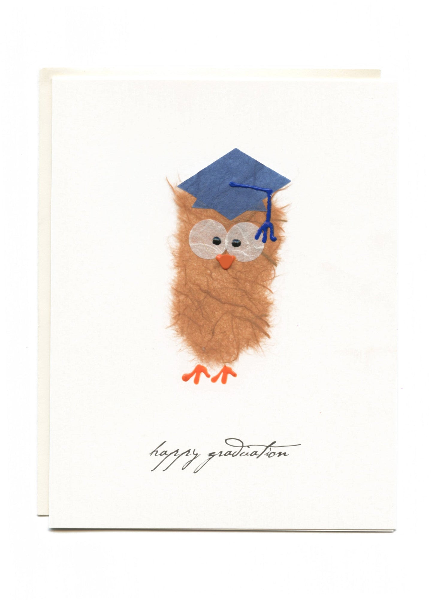 "Happy Graduation" Owl with Grad Cap