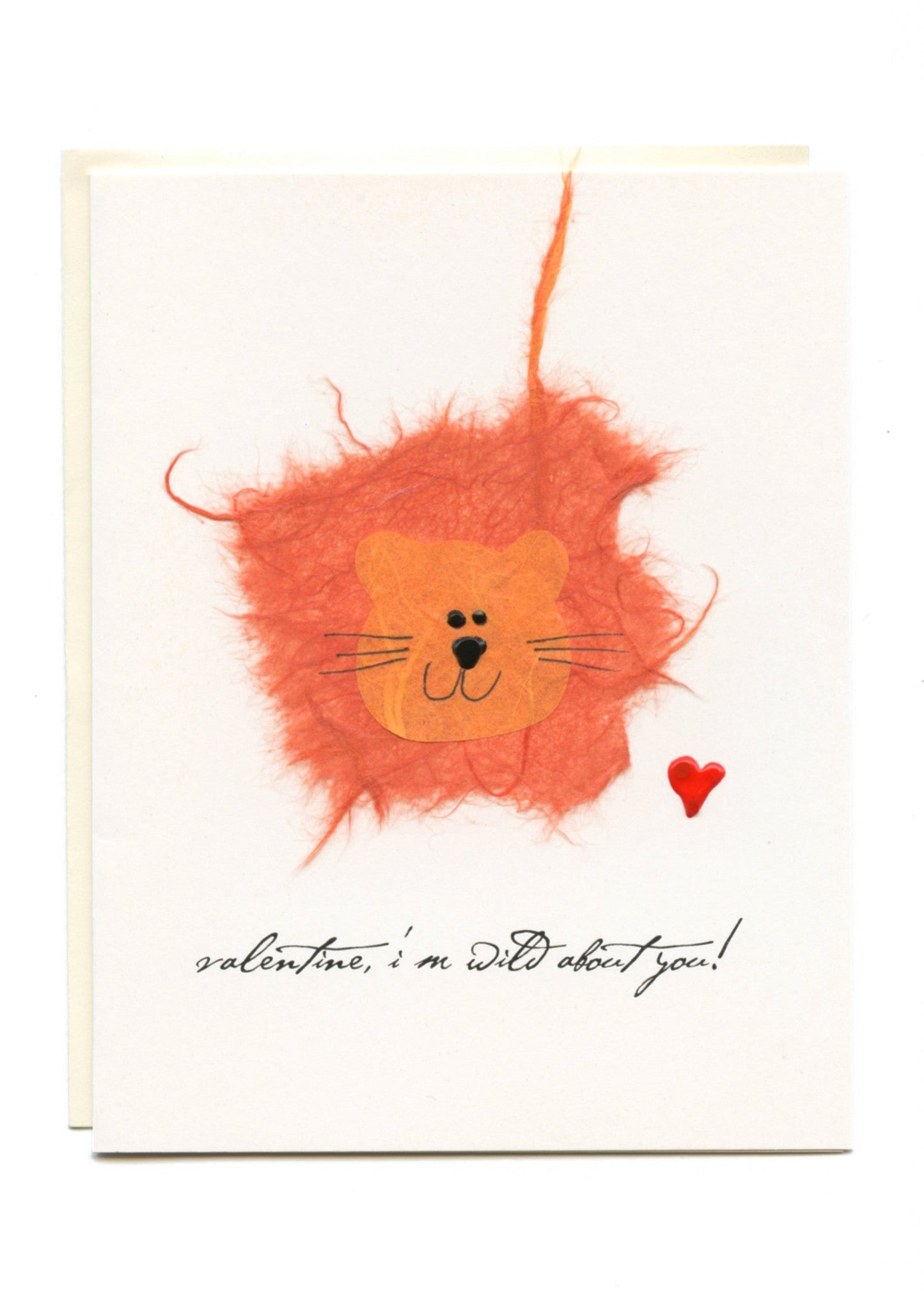 "Valentine, I'm Wild About You" Lion