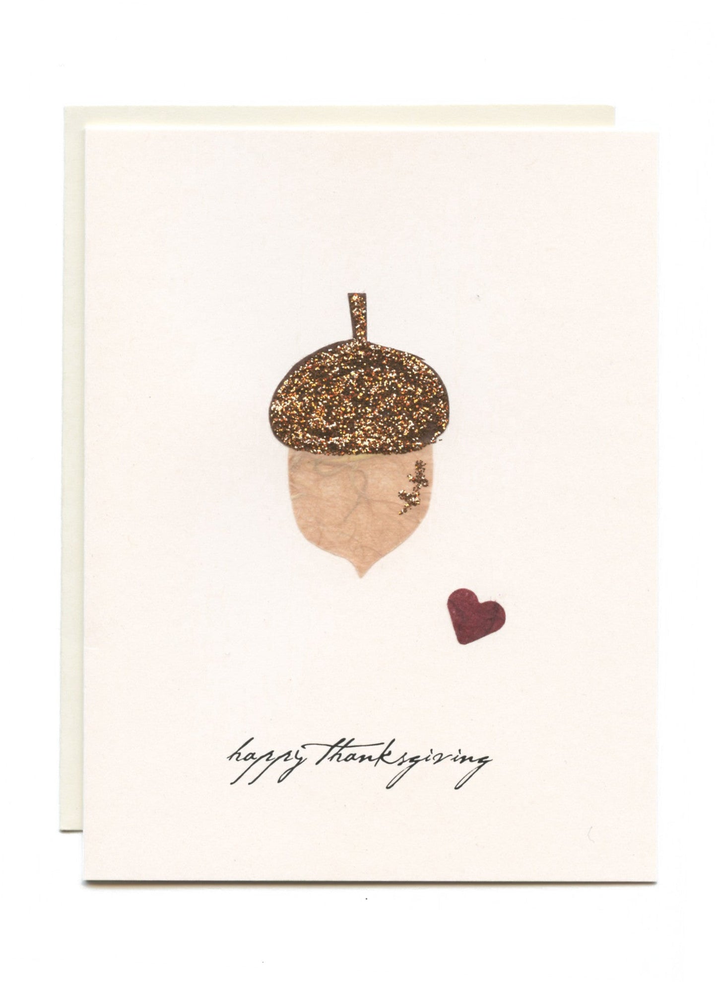 "Happy Thanksgiving" Acorn
