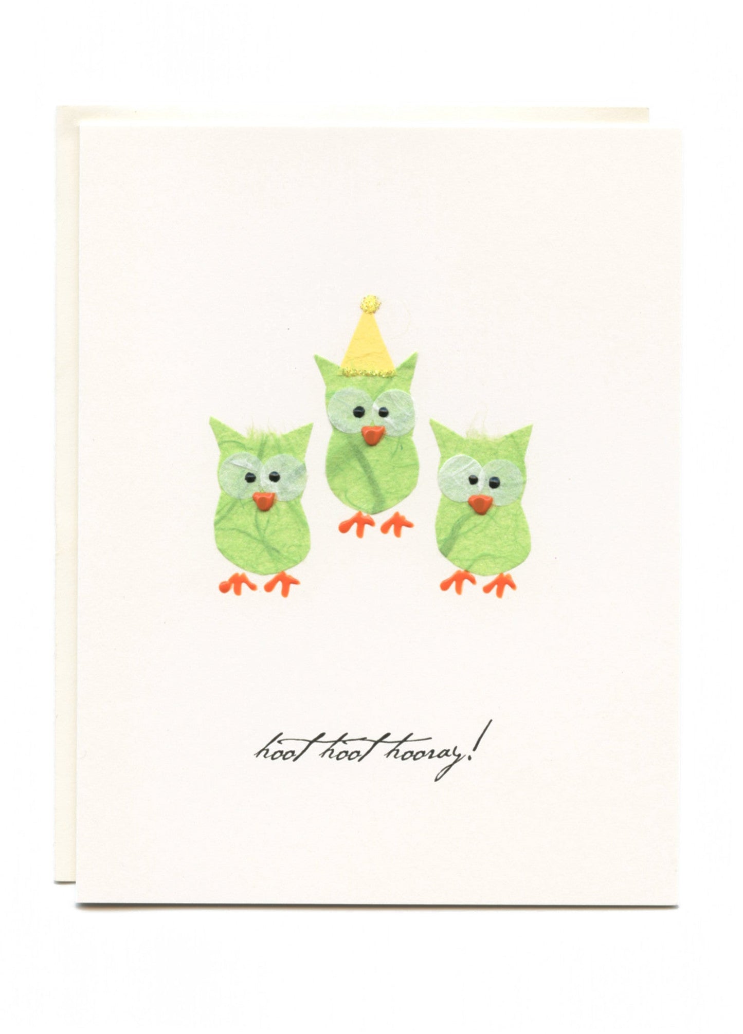 "Hoot Hoot Hooray" Three Little Green Owls