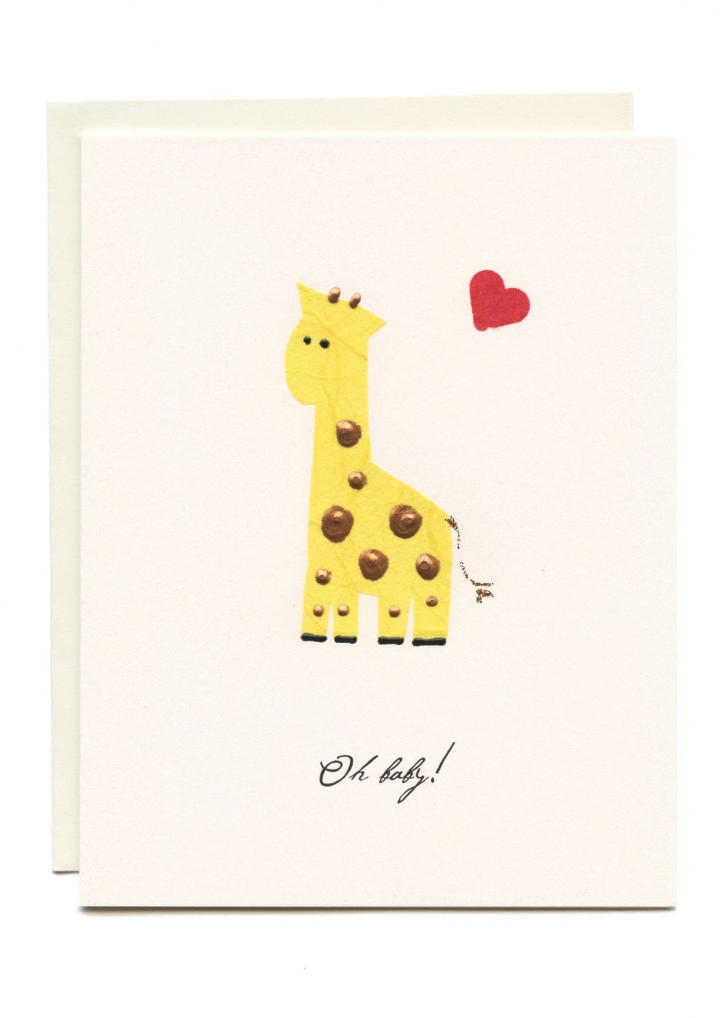 "Oh Baby!" Yellow Giraffe
