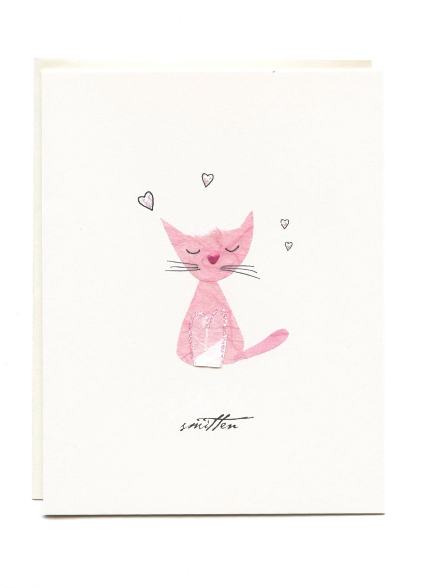 "Smitten" Pink Kitty