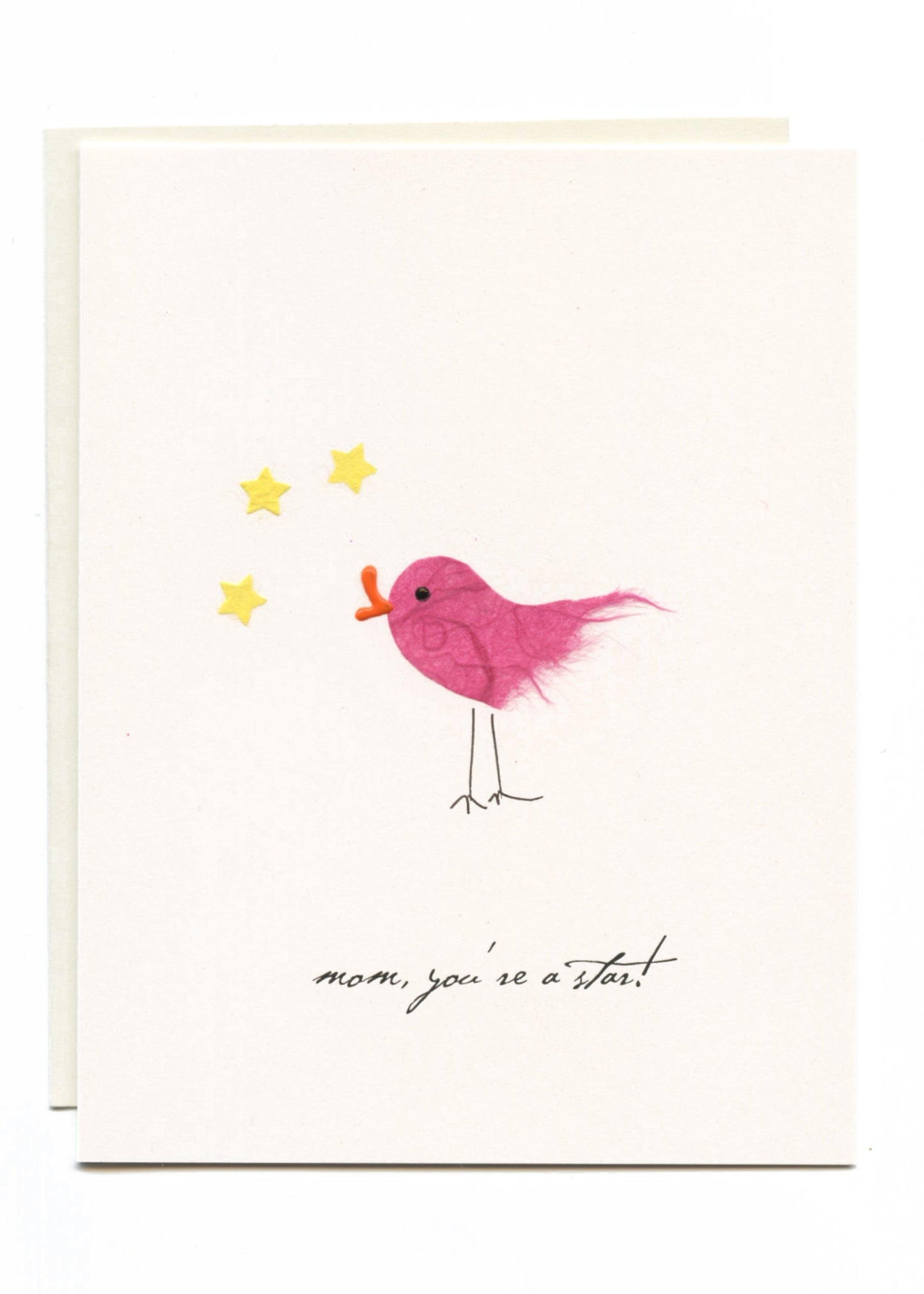 "Mom, You're a Star!" Bird with Stars