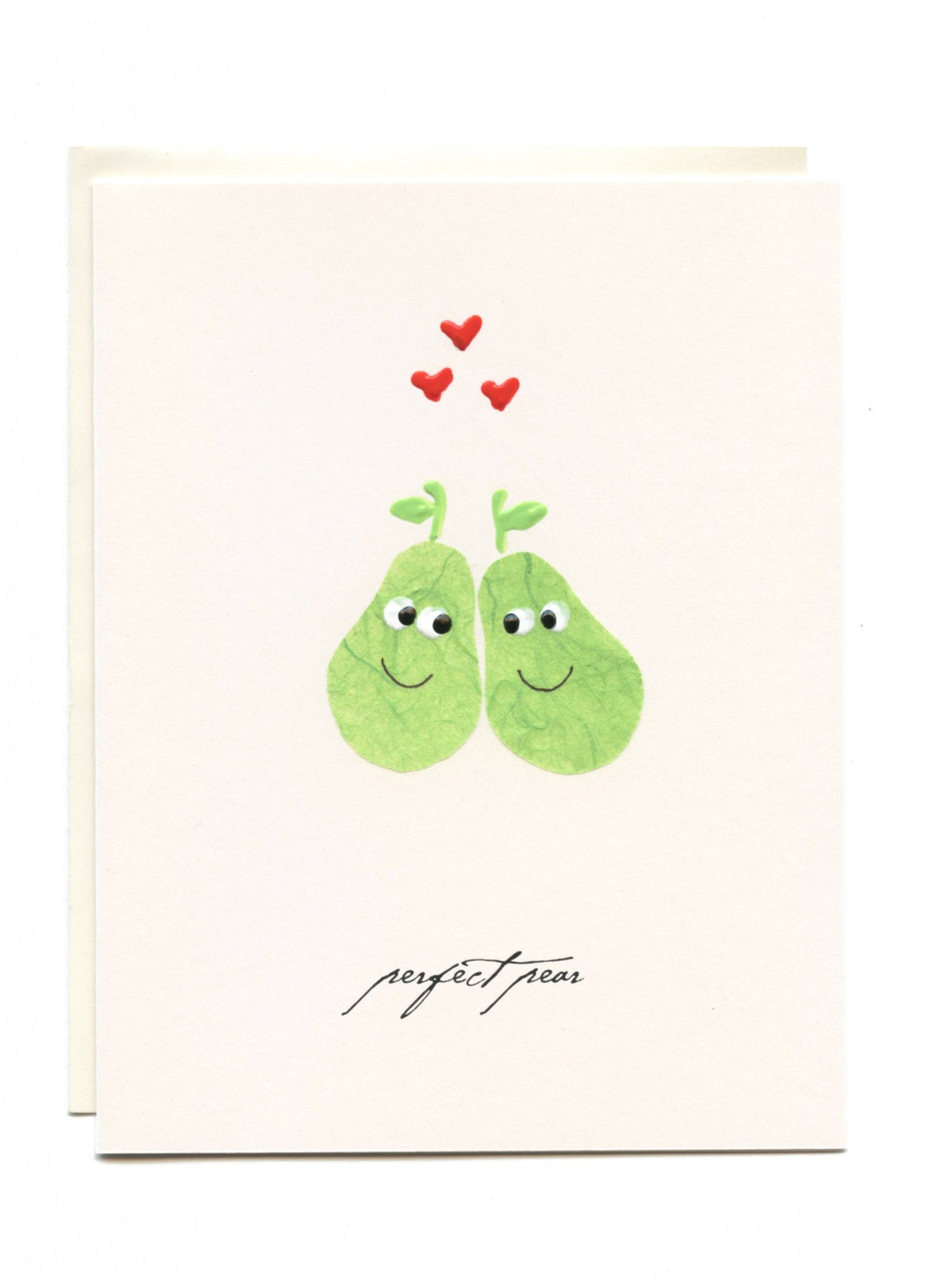 "A Perfect Pear" Two Green Pears