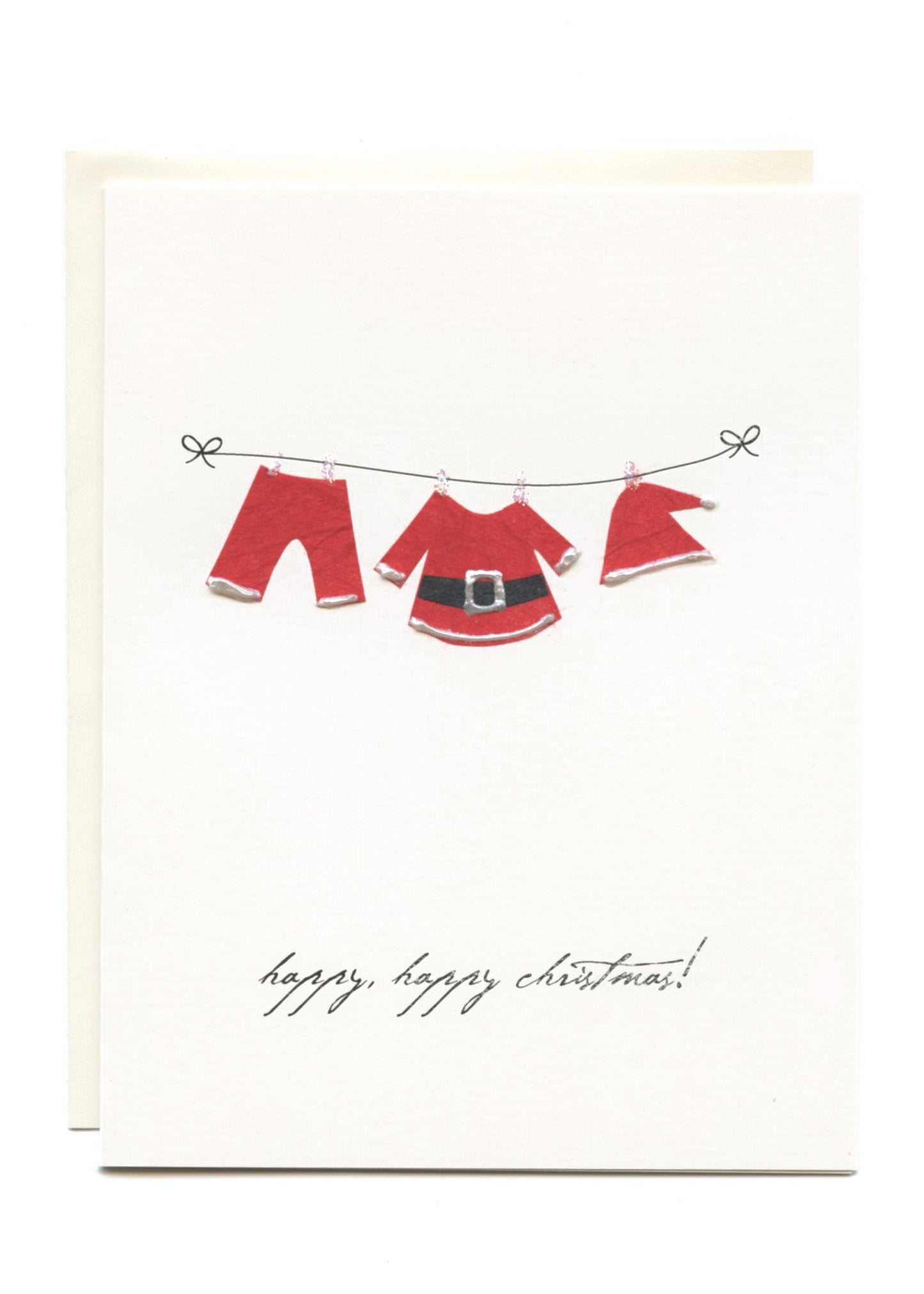 "Happy, Happy Christmas!" Santa Suit on Line