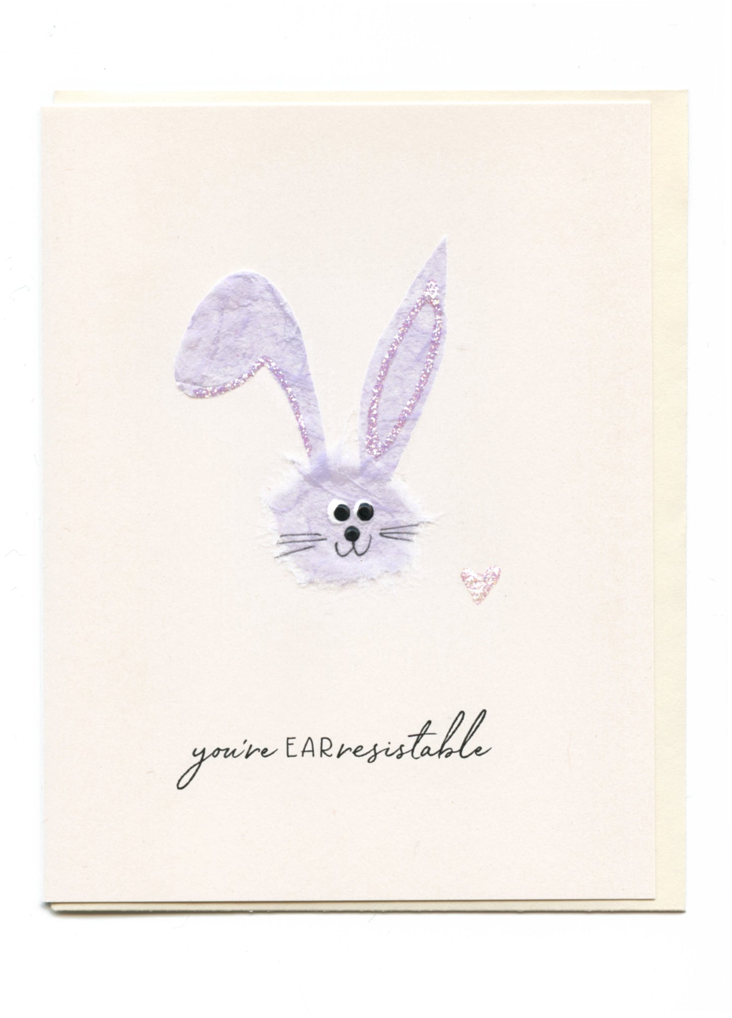 "You're EARresistable" Purple Bunny