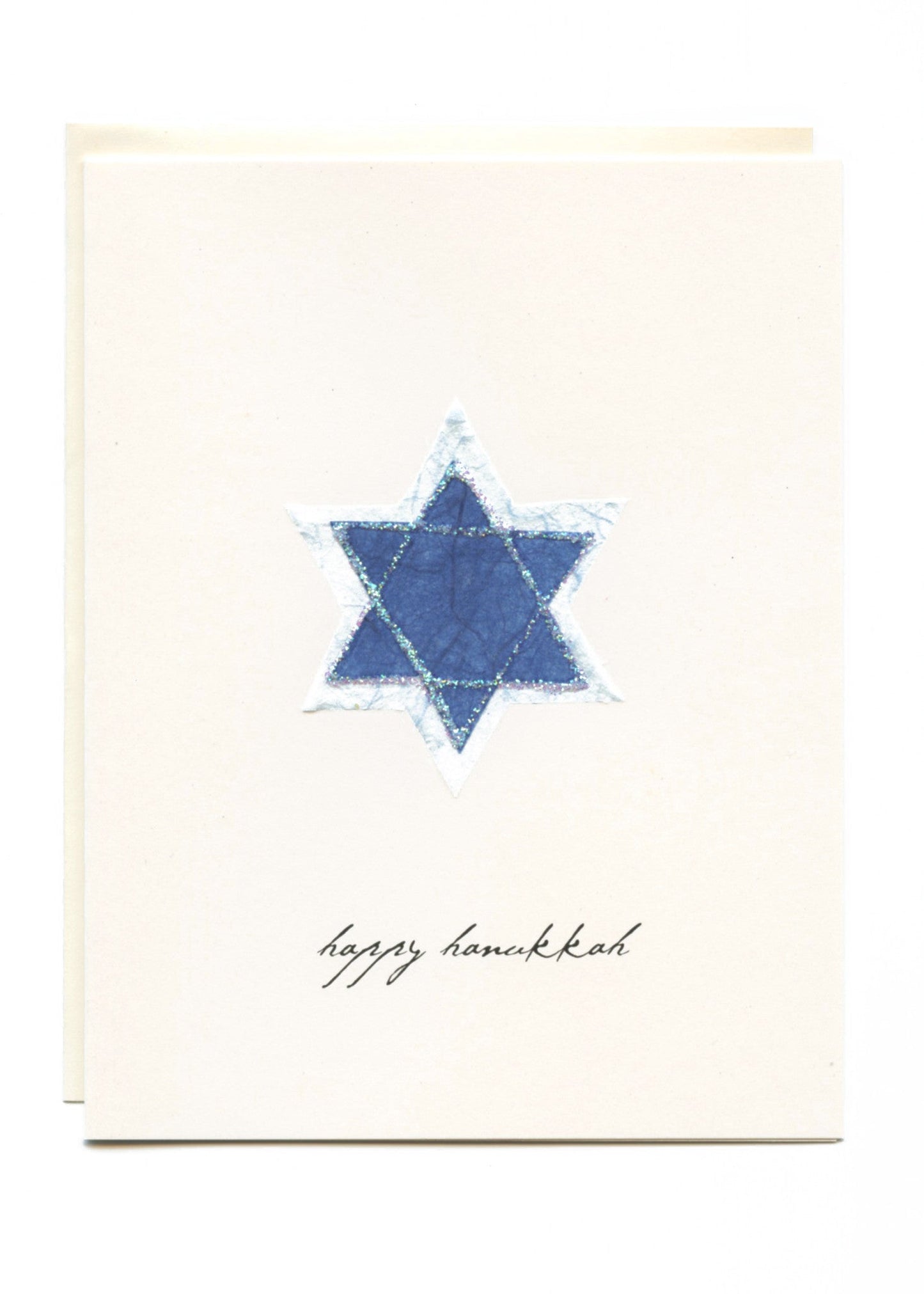 "Happy Hanukkah" Star of David