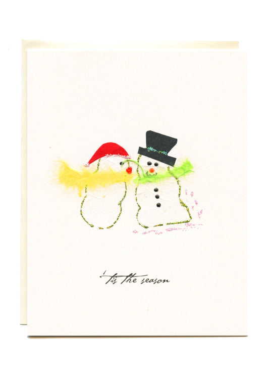 "Tis The Season"  Snowpeople